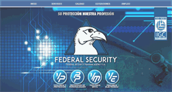 Desktop Screenshot of federalsecurityonline.com
